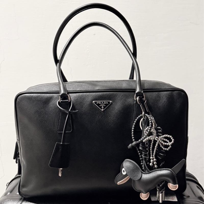 prada plume盒子學院包-2