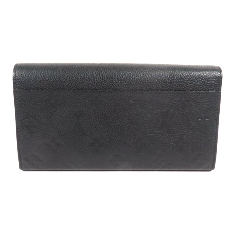 LOUIS VUITTON Monogram Empreinte Sarah Long Wallet金扣長錢包-2