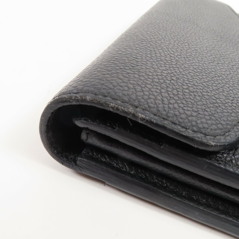 LOUIS VUITTON Monogram Empreinte Sarah Long Wallet金扣長錢包-10