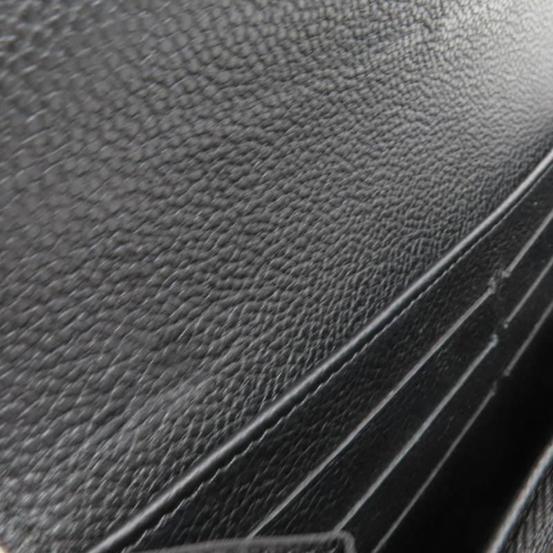 LOUIS VUITTON Monogram Empreinte Sarah Long Wallet金扣長錢包-18