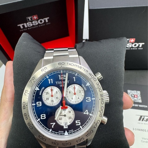 TISSOT PRS516 瑞士錶 三眼計時 石英錶 賽車錶