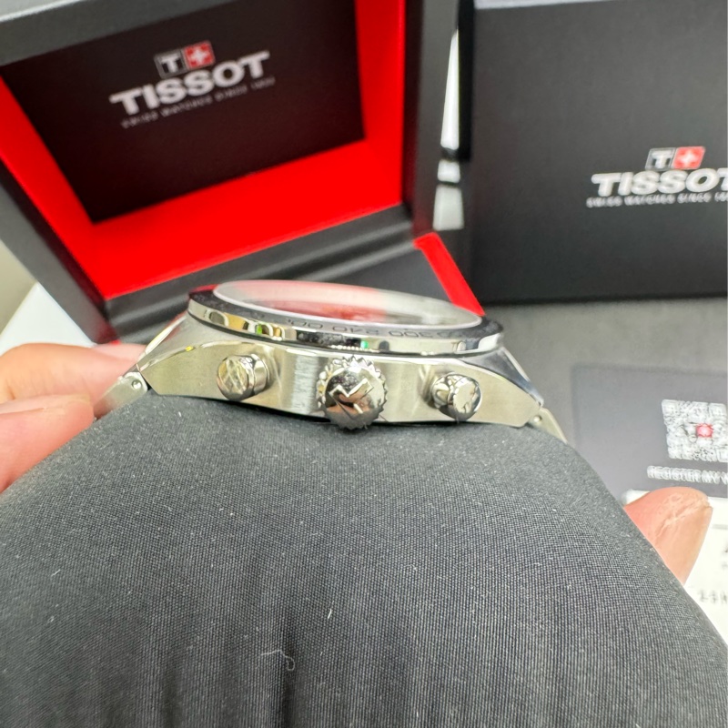 TISSOT PRS516 瑞士錶 三眼計時 石英錶 賽車錶-8