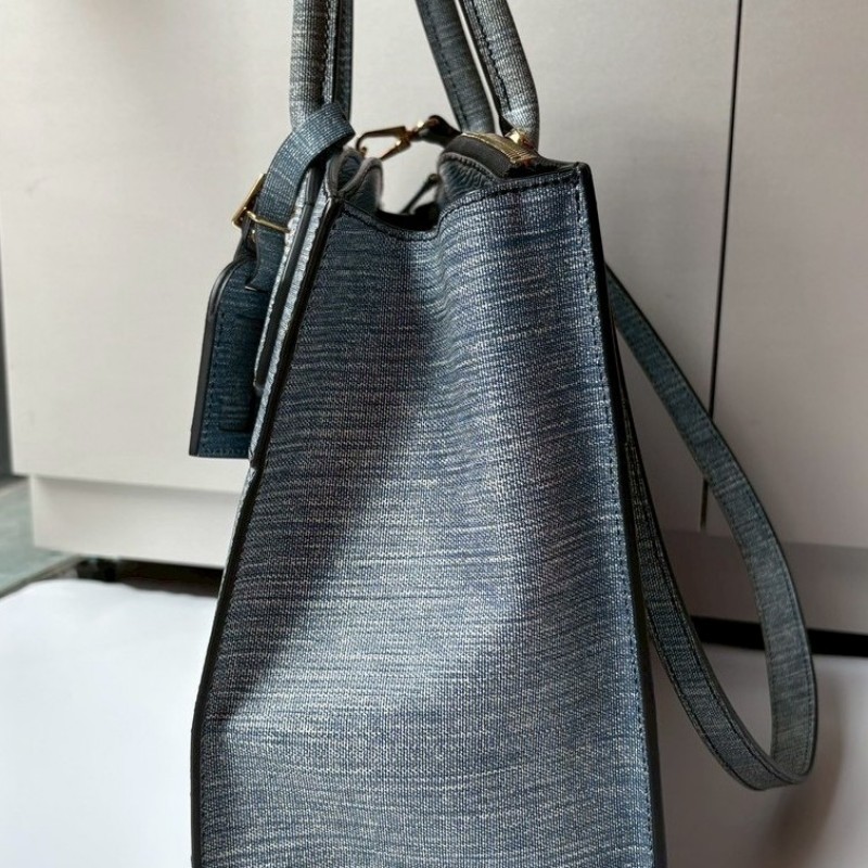 LV 淺牛仔藍 EPI Steamer 兩用托特包-14