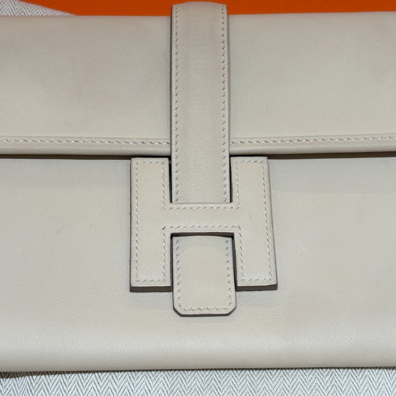 HERMÈS Pochette Jige Élan 29 愛馬仕手拿包|Swift 小牛皮 A刻|優雅經典Pochette-15