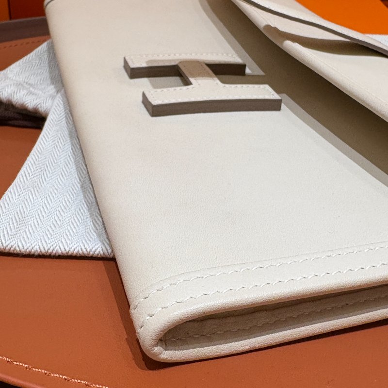 HERMÈS Pochette Jige Élan 29 愛馬仕手拿包|Swift 小牛皮 A刻|優雅經典Pochette-17