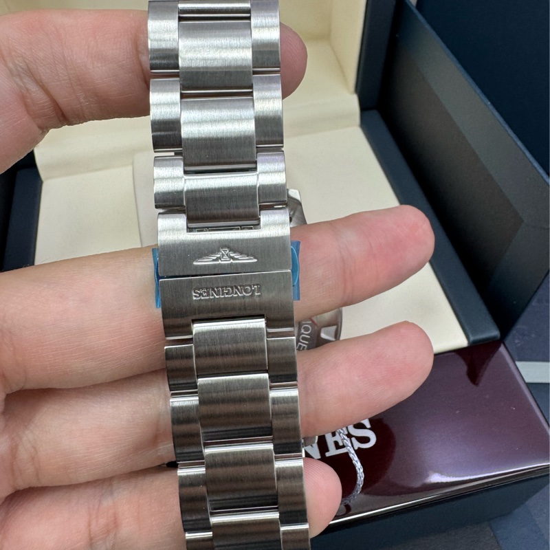 Longines 浪琴錶 高精準石英 黑色面盤 瑞士錶-3