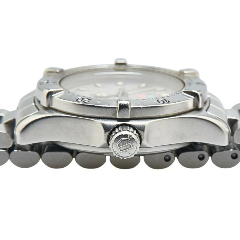 泰格豪雅 Professional 手錶 WE1411-R 石英 灰色錶盤 不銹鋼 女士腕錶 HEUER-4
