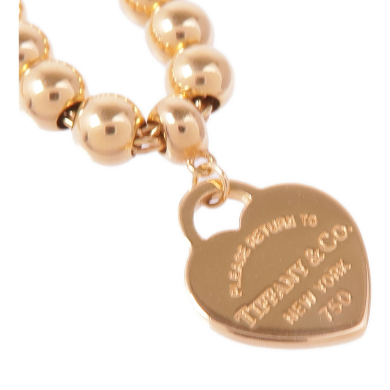 TIFFANY&CO 18K玫瑰金Return To Tiffany手鏈-8