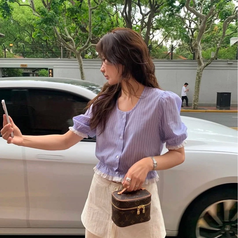 ✨售 二手真品 LV M44936 經典Monogram帆布 NICE NANO拉鍊迷你化妝箱-30