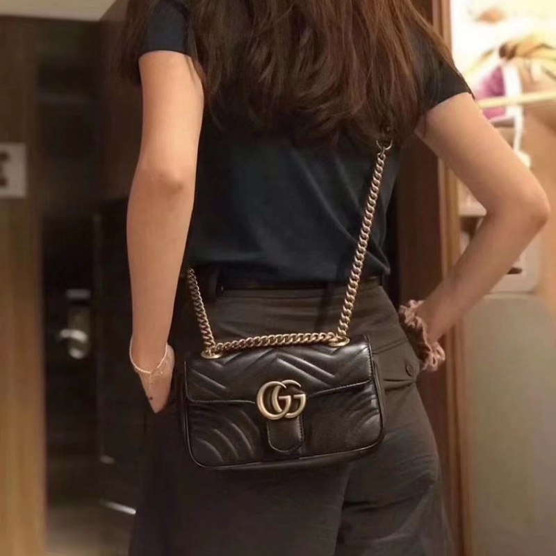 促銷品Gucci Marmont 22斜挎包-7