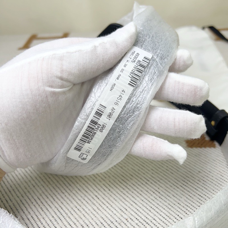 Gucci雙G做舊金頭3厘米皮帶腰帶-6