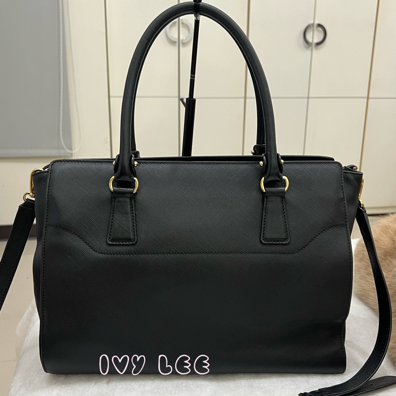 Salvatore Ferragamo Gancini 手提包 斜背包 肩背包 經典黑 正品 二手精品-1