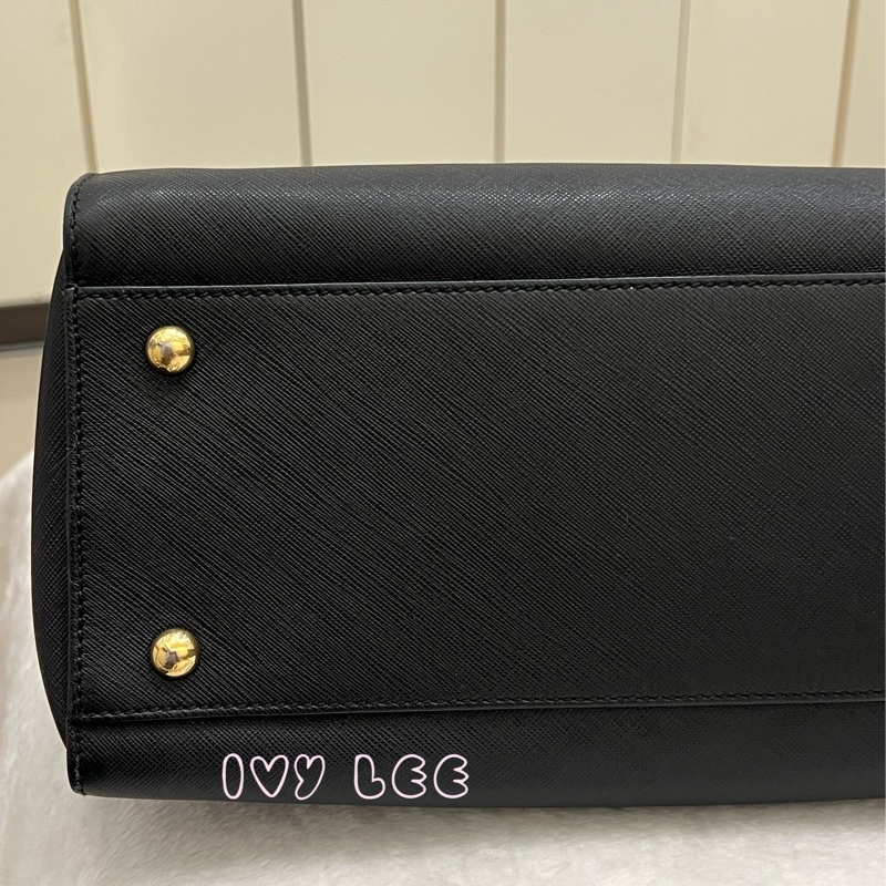 Salvatore Ferragamo Gancini 手提包 斜背包 肩背包 經典黑 正品 二手精品-32