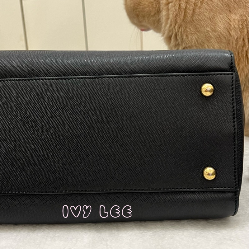 Salvatore Ferragamo Gancini 手提包 斜背包 肩背包 經典黑 正品 二手精品-33