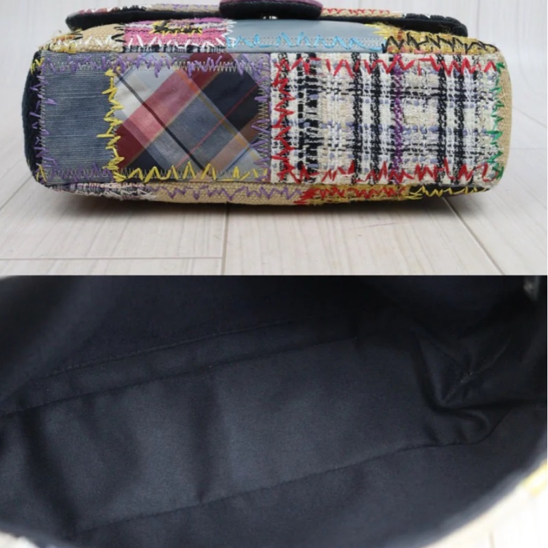 「JL精品代購」9新 Chanel香奈兒刺繡jumbo cf-5