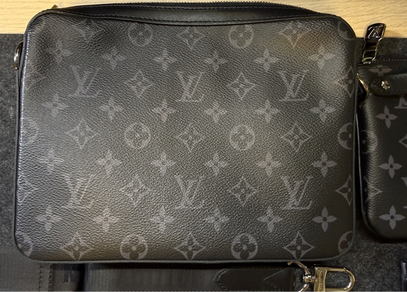 Louis Vuitton Trio 男用三合一 老花配色-8