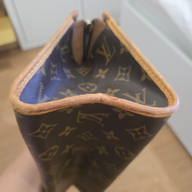 經典絕版LV老花手提包-9