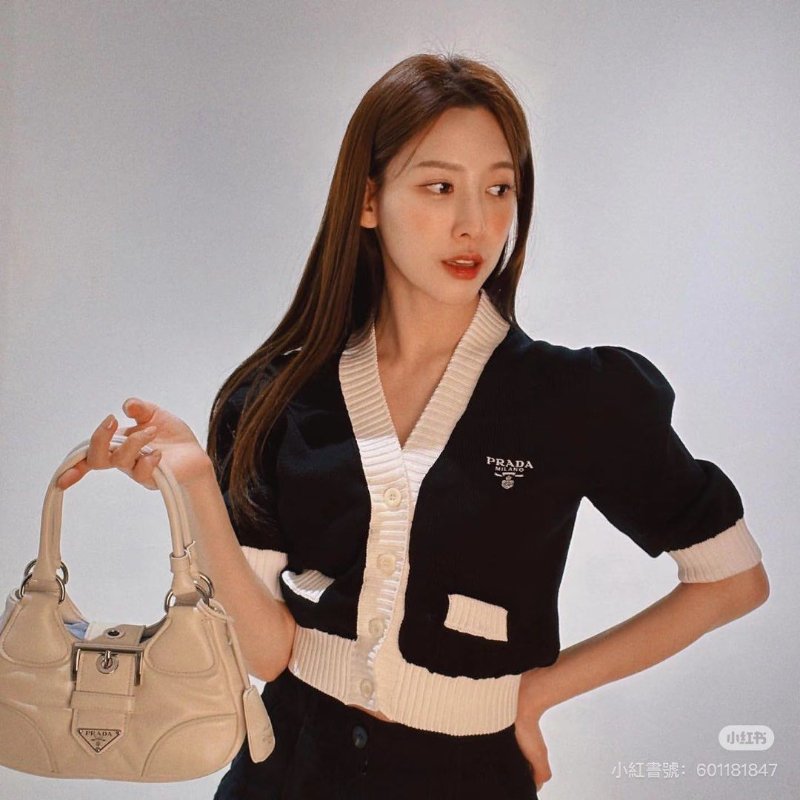 ❤️ PRADA 明星同款 經典針織上衣-2