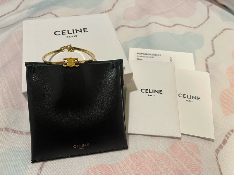 CELINE TRIOMPHE鉸接式手鐲-1