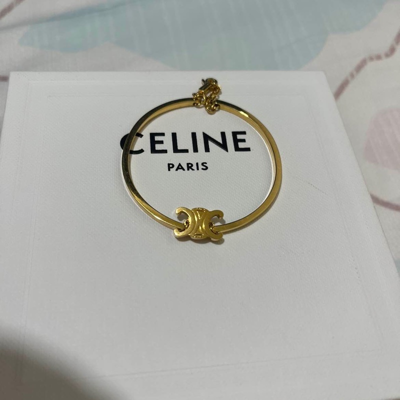 CELINE TRIOMPHE鉸接式手鐲-2