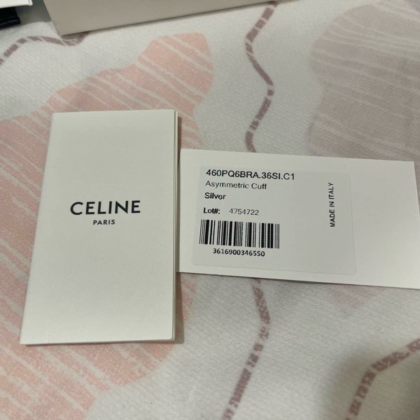 CELINE TRIOMPHE鉸接式手鐲-8