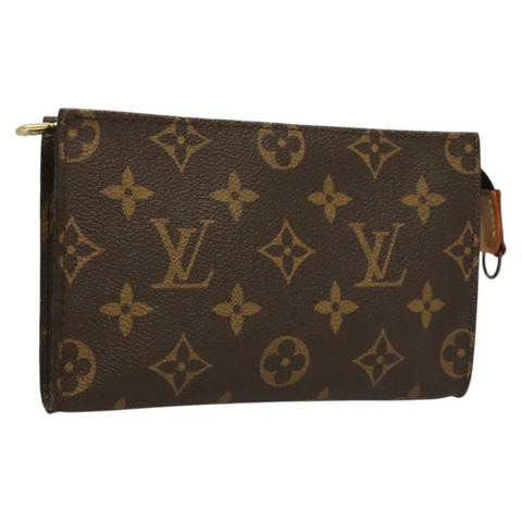 LOUIS VUITTON Monogram Bucket PM 配件袋 LV Authentic 117344