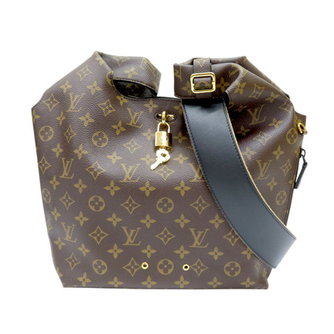 棕色 原花帆布 Atlantis 兩用包 M43098【LOUIS VUITTON 路易威登】 M43098