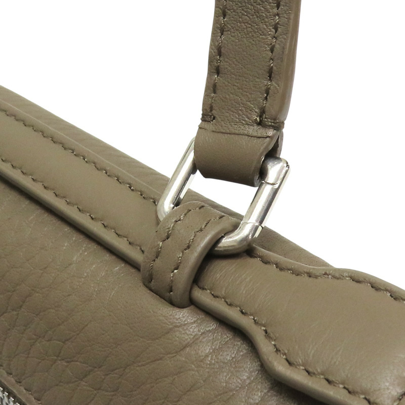棕色 牛皮 Extra Pocket L19 肩背包 【Loro Piana 諾悠翩雅】-8