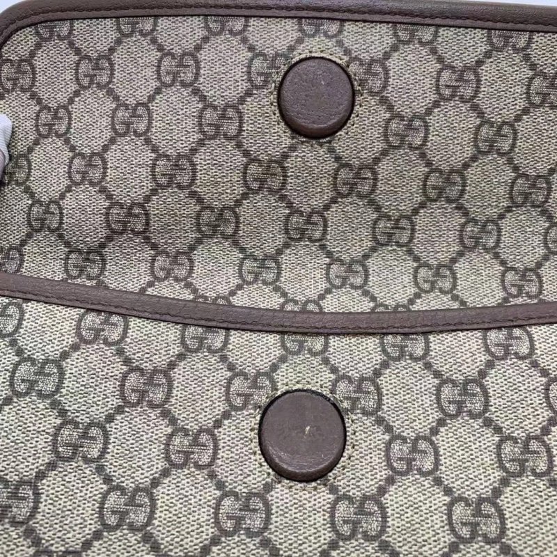 GUCCI GG Monogram 腰包 經典老虎標誌 單肩包 胸包-5