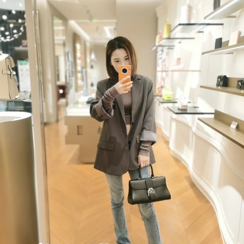 Delvaux East to west - 黑銀-1