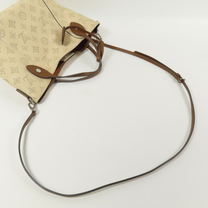 LOUIS VUITTON Mahina Hina PM銀扣手挽肩背兩用袋-10