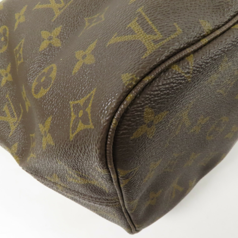 LOUIS VUITTON Monogram Neverfull MM金扣手挽袋-7