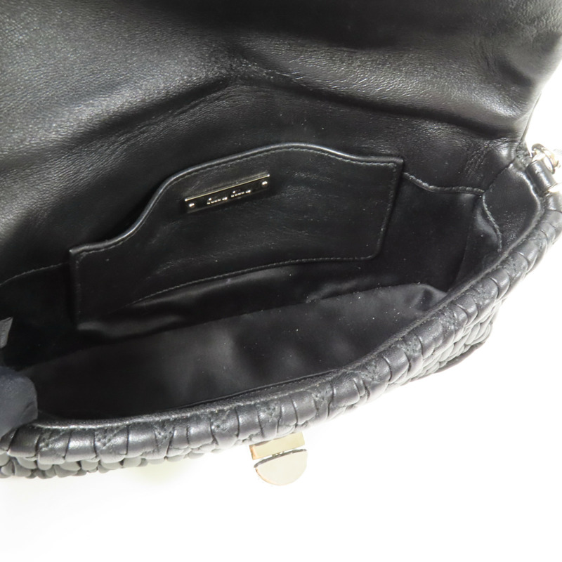 Miu Miu 皮革Shoulder Bag銀扣肩背袋-16