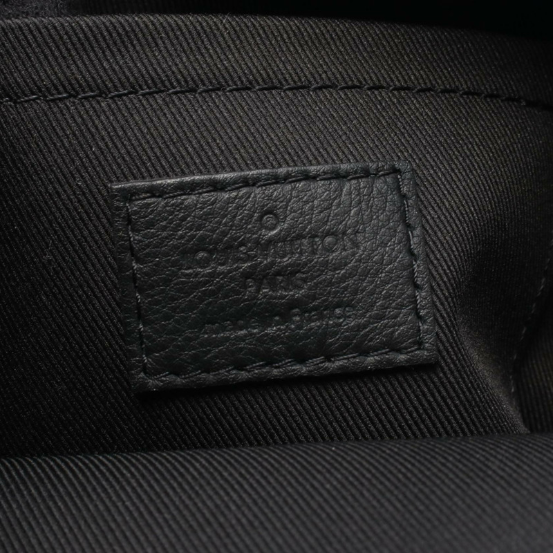 LOUIS VUITTON Palm Springs 迷你背包 M44873 Monogram 帆布 棕色 黑色 二手-3