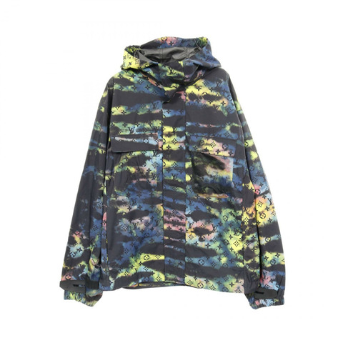 LOUIS VUITTON Monogram Tie-Dye Technical Mountain 連帽衫 HLB20W 尼龍多色