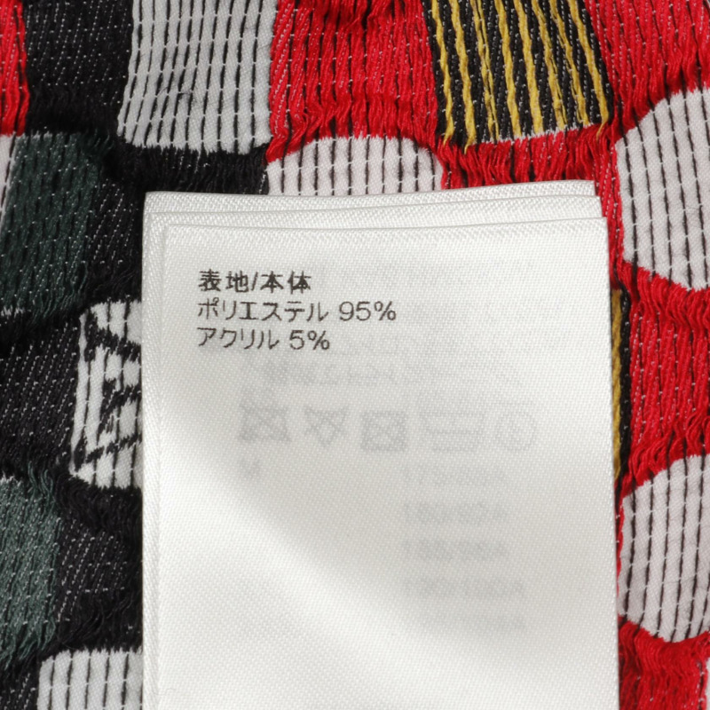 LOUIS VUITTON Amen Break 提花常規版型襯衫上衣 XL 碼聚酯紅色-3