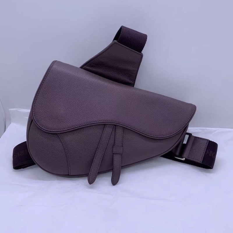 DIOR 迪奧 女士迷你馬鞍肩包 馬鞍紅;胸包-0