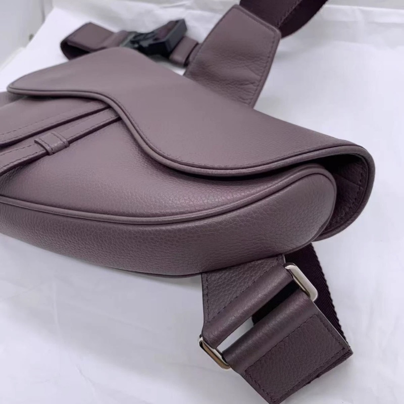 DIOR 迪奧 女士迷你馬鞍肩包 馬鞍紅;胸包-3