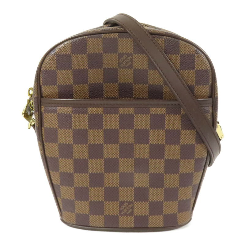 LOUIS VUITTON Damier Ipanema PM金扣肩背袋-0