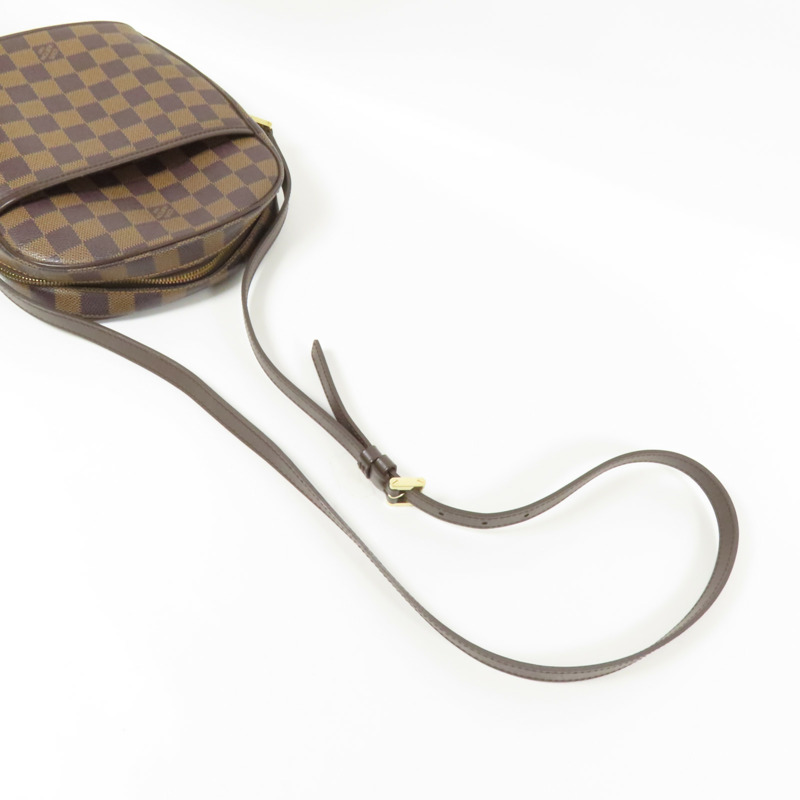 LOUIS VUITTON Damier Ipanema PM金扣肩背袋-6