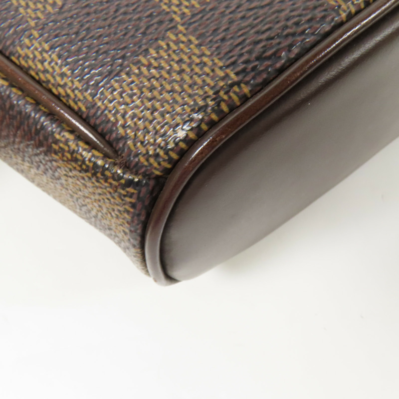 LOUIS VUITTON Damier Ipanema PM金扣肩背袋-10