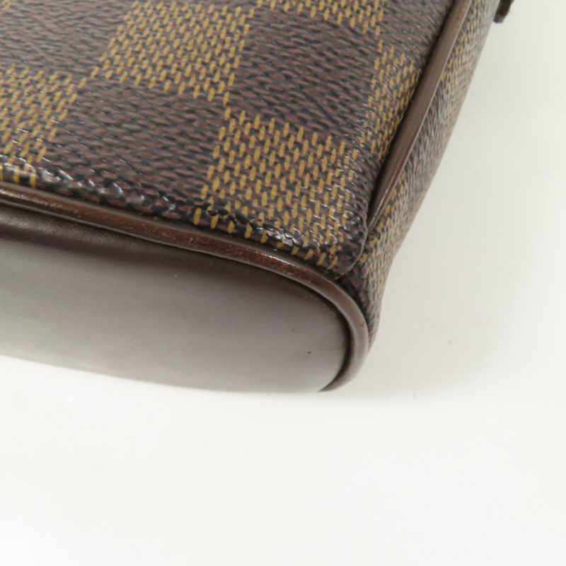 LOUIS VUITTON Damier Ipanema PM金扣肩背袋-11
