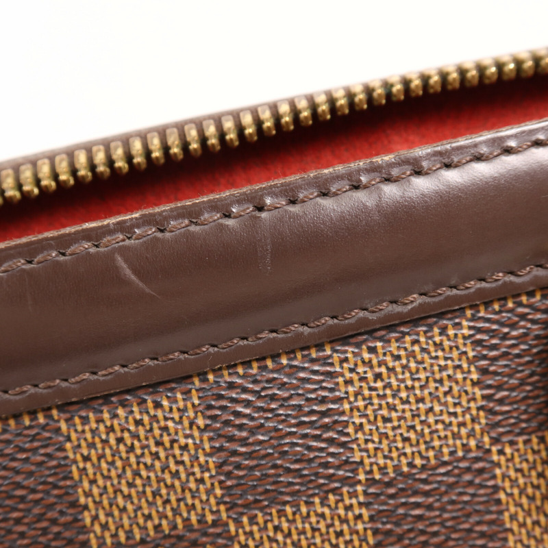 LOUIS VUITTON Damier Trevi PM金扣手挽肩背兩用袋-12