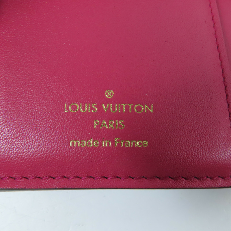 LOUIS VUITTON 牛皮皮革Capucines Compact金扣錢包-13
