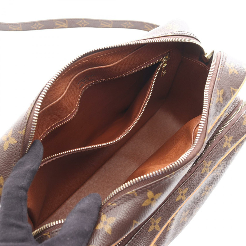 LOUIS VUITTON Nile 肩斜背包 M45244 Monogram 帆布 二手 女士 LV-2