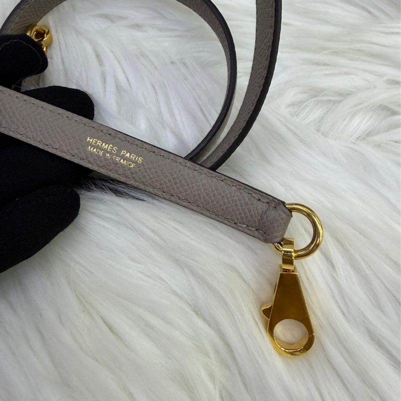 HERMES Bolide27 hand shoulder bag c stamp Epsom Gris tourterelle Used ghw-9