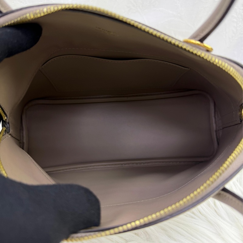 HERMES Bolide27 hand shoulder bag c stamp Epsom Gris tourterelle Used ghw-10