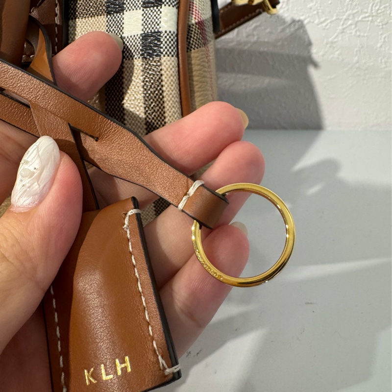 Burberry 格紋波士頓手提兩用包-42