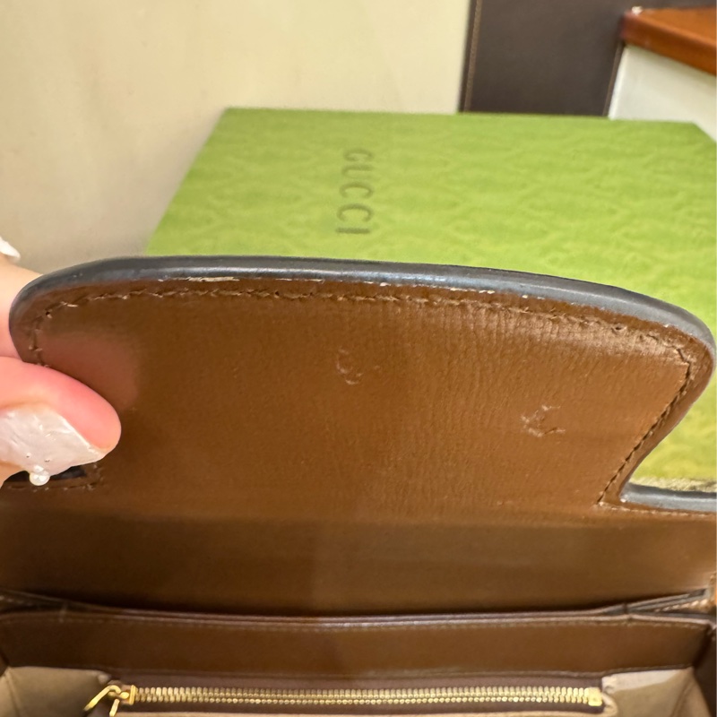 Gucci咖pvc1955GM-33