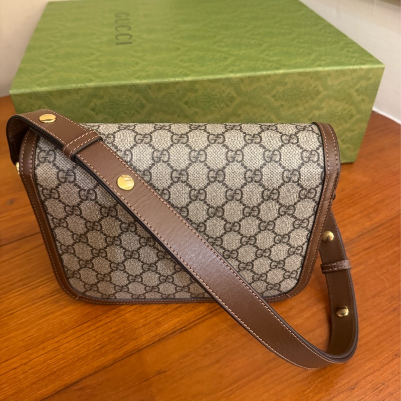 Gucci咖pvc1955GM-40